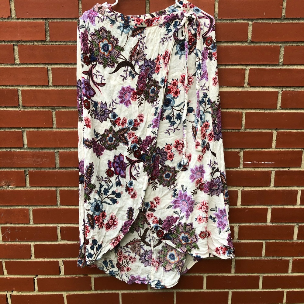 Long Flowery Skirt size S